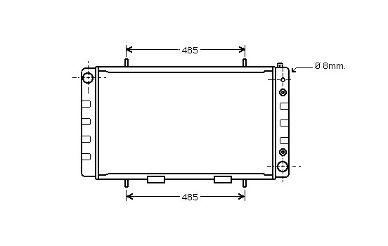 RADIATOR 02002062 International Radiators