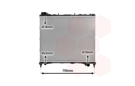 RADIATOR 02012709 International Radiators