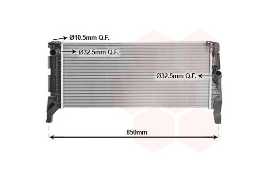 RADIATOR 06012745 International Radiators