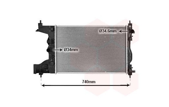 Radiator 08012704 International Radiators