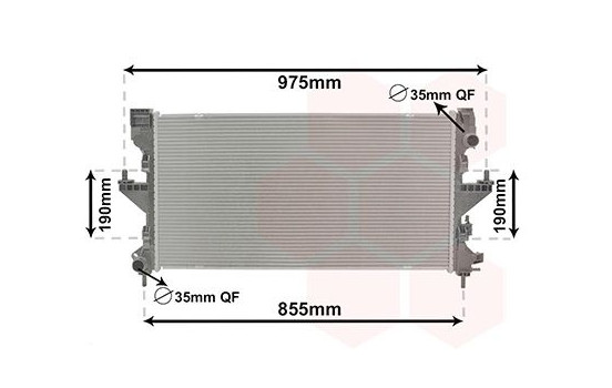 radiator 09012712 International Radiators