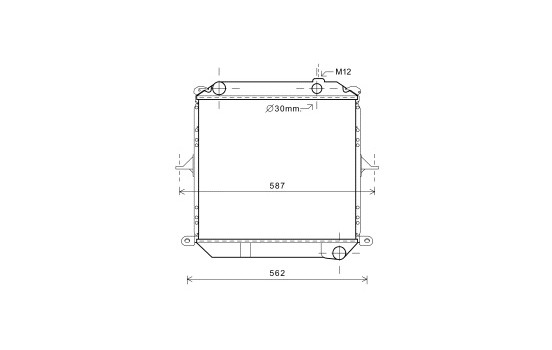 Radiator 13002362 International Radiators