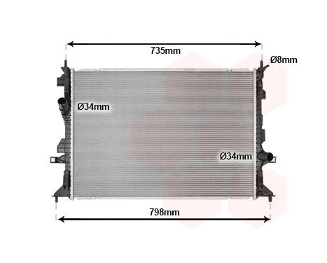 Radiator 18012712 International Radiators