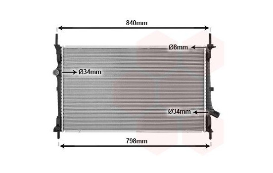 Radiator 18012729 International Radiators