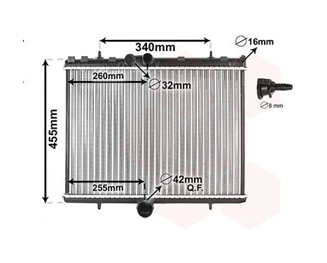 RADIATOR 40012710 International Radiators