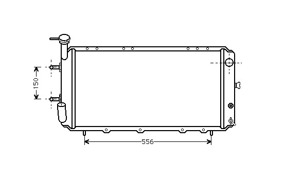 RADIATOR 51002012 International Radiators