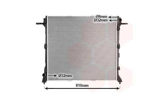 RADIATOR 58012730 International Radiators