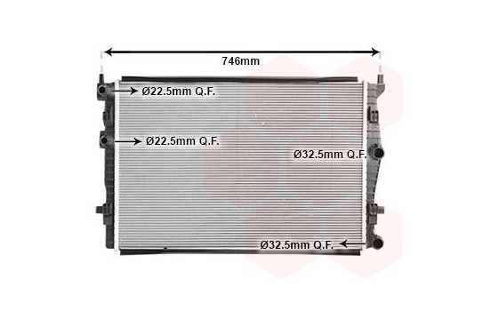 RADIATOR 58012733 International Radiators
