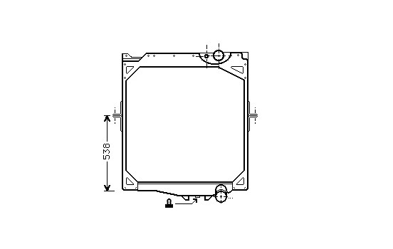 RADIATOR 60002020 International Radiators