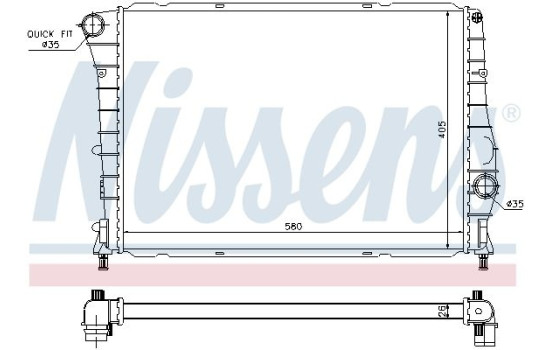 Radiator 60059 Nissens, Image 5