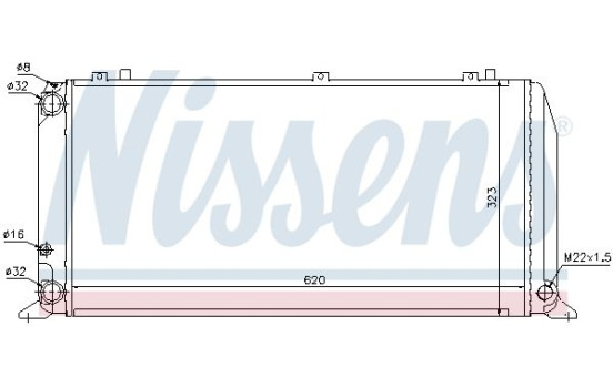 Radiator 60488 Nissens