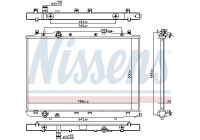 Radiator 606314 Nissens