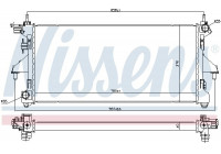 Radiator 606347 Nissens