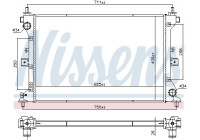 Radiator 606383 Nissens
