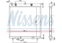 Radiator 606400 Nissens