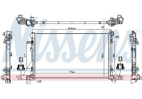 Radiator 606411 Nissens