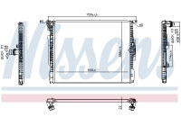 Radiator 606513 Nissens