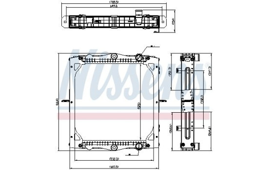Radiator 606770 Nissens, Image 5