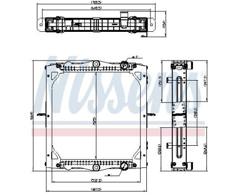 Radiator 606775 Nissens, Image 5