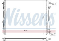 Radiator 606784 Nissens