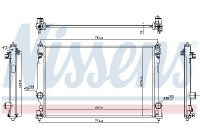 Radiator 606786 Nissens