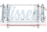 Radiator 606790 Nissens