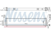 Radiator 606793 Nissens
