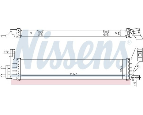 Radiator 606793 Nissens