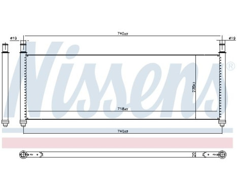 Radiator 606907 Nissens