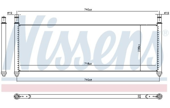 Radiator 606907 Nissens