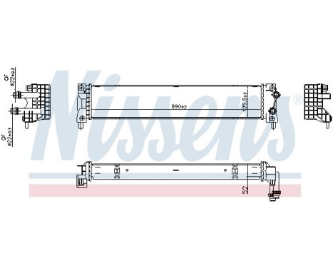 Radiator 607179 Nissens, Image 5