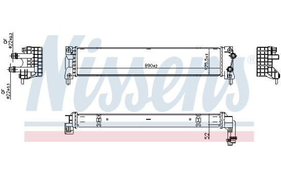 Radiator 607179 Nissens, Image 5
