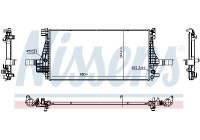 Radiator 607463 Nissens