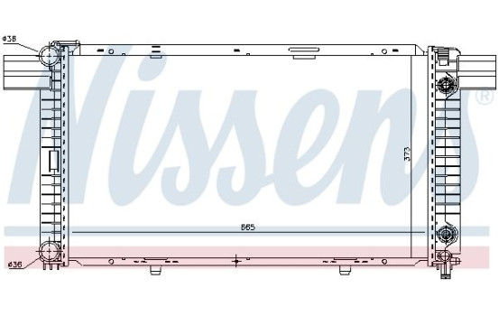Radiator 62533 Nissens, Image 5