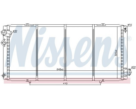 Radiator 63728 Nissens, Image 5