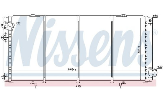 Radiator 63728 Nissens, Image 5