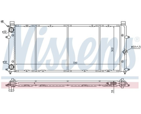 Radiator 65184 Nissens, Image 5