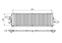 Radiator 701298 Valeo