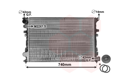 RADIATOR 806 / EVASION / ULYSSE MT 94- 09002089Y International Radiators