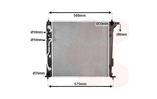 RADIATOR 82012731 International Radiators