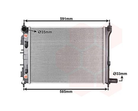 RADIATOR 83012740 International Radiators