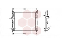 RADIATOR ARD 43002326X Van Wezel