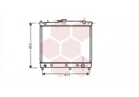 RADIATOR ARD 52002055X Van Wezel
