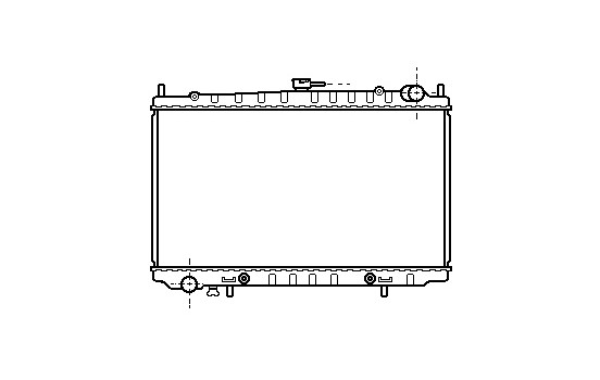 RADIATOR at Altima 2.4 H / A 93- 13002153 International Radiators