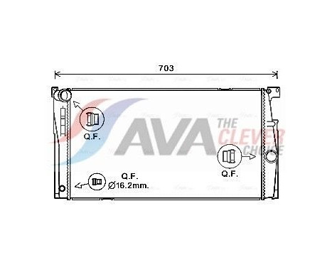 Radiator BW2624 Ava Quality Cooling