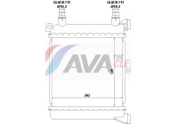 Radiator BW2656 Ava Quality Cooling