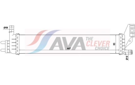 Radiator DA2024 Ava Quality Cooling