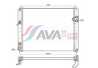 Radiator DN2482 Ava Quality Cooling