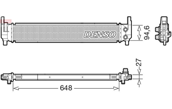 Radiator DRM02042 Denso