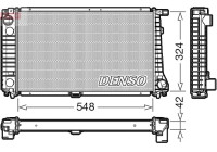 Radiator DRM05016 Denso